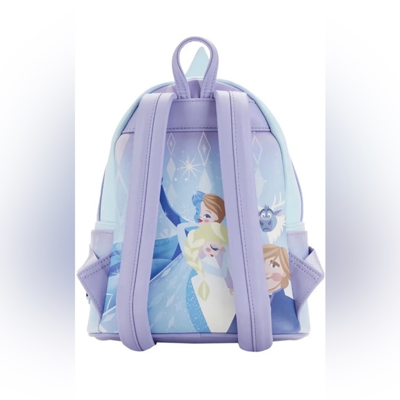 Loungefly Disney Princess Frozen Castle Mini Backpack AC - Picture 2 of 5
